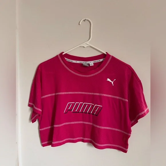 Puma Cropped Tee - Picture 1 of 4